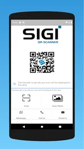 Sigi Qr Scanner screenshot 1