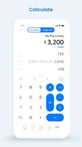 Sigma: Calculator & Organizer screenshot 0