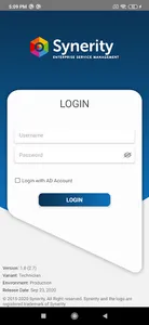 Synerity Technician screenshot 1