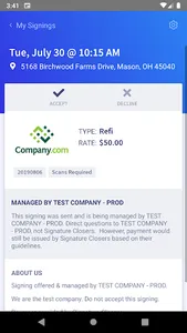 Signing Catch screenshot 2