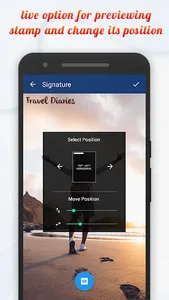 Signature Stamp On Camera Pics screenshot 7