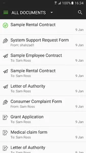 SigningHub - Document Signing screenshot 1