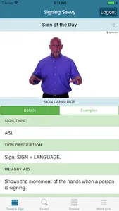 Signing Savvy Member App screenshot 0