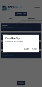 SignTrack App screenshot 1
