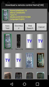 MyRemocon (IR Remote Control) screenshot 2