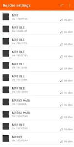 Sigur Readers Config screenshot 0