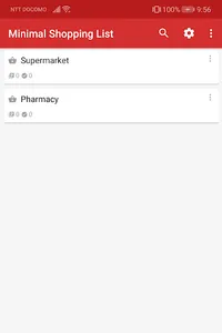Minimal Shopping List screenshot 0