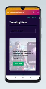 Diamond plus - Redeem Rewards screenshot 2
