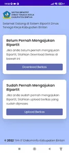 Silancar Disnaker Kab Bintan screenshot 4