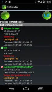 Bluetooth Scanner - btCrawler screenshot 0