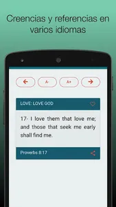 Bible quotes by topics screenshot 2