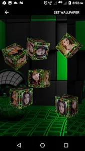 3D Photo Cube Live Wallpaper screenshot 3