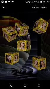 3D Photo Cube Live Wallpaper screenshot 8