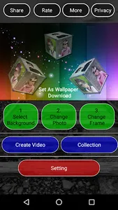 3D Photo Cube Video screenshot 2