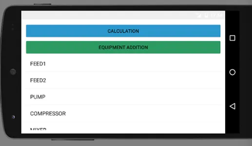Chemical process simulator screenshot 13