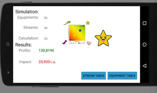 Chemical process simulator screenshot 15