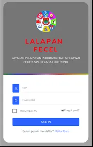 Lalapan Pecel BKPSDM screenshot 1