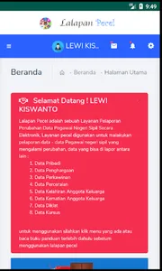 Lalapan Pecel BKPSDM screenshot 2