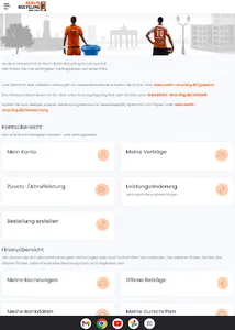 Berlin Recycling Kundenportal screenshot 8