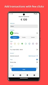 MySpent: Money tracker screenshot 2