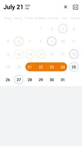 Daily Calendar screenshot 0