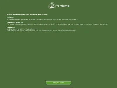 YorName - Register Your Domain screenshot 10