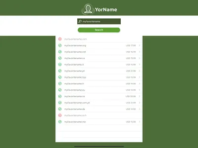 YorName - Register Your Domain screenshot 8