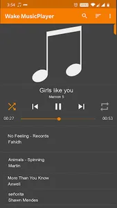 Wake Music Player screenshot 0