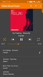 Wake Music Player screenshot 3