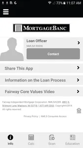 MortgageBanc Mobile App screenshot 0