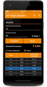 SIP Calculator screenshot 2