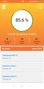 Simpliance Audit screenshot 1