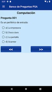 Banco de Preguntas PSA screenshot 2