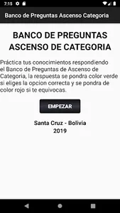 Banco de Preguntas Ascenso Cat screenshot 0