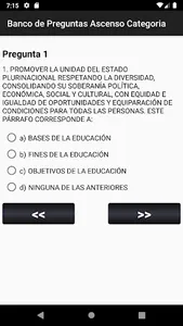 Banco de Preguntas Ascenso Cat screenshot 1