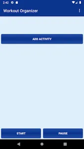 Workout Organizer screenshot 0