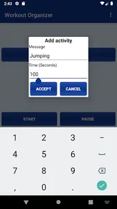 Workout Organizer screenshot 2