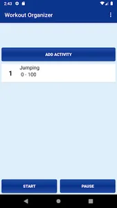 Workout Organizer screenshot 3
