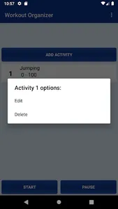 Workout Organizer screenshot 5
