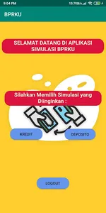 SIMULASI BPRKU screenshot 1