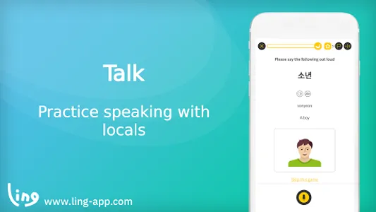 Ling - Learn Korean Language screenshot 1
