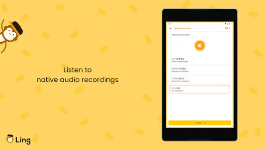 Ling - Learn Korean Language screenshot 11