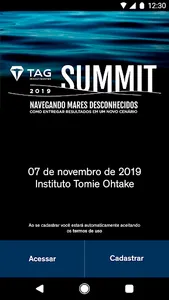 TAG Summit 2019 screenshot 0