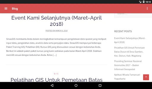SinauGIS Web screenshot 10