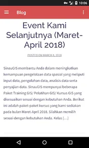 SinauGIS Web screenshot 2