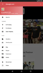SinauGIS Web screenshot 4