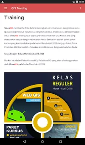SinauGIS Web screenshot 5
