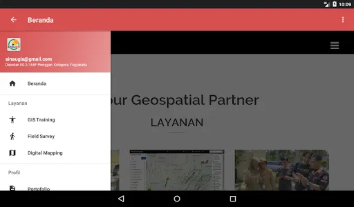 SinauGIS Web screenshot 8