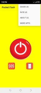 Flashlight app screenshot 1