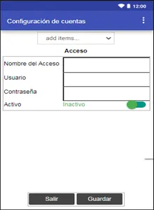 Administración screenshot 2